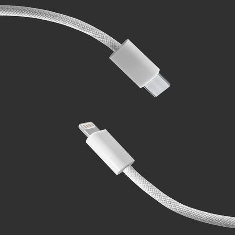 Whitespace — USB C to Lightning