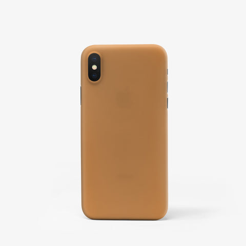 Coral Gold - iPhone Xs thin case